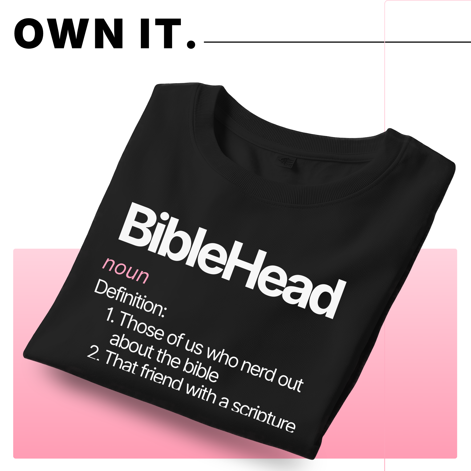 BibleHead Definition Tee